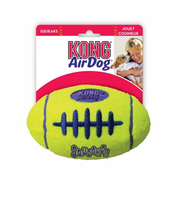 KONG Airdog Squeaker Football Dog Toy