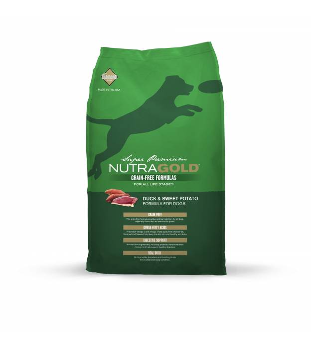 NutraGold Grain Free Duck & Sweet Potato (13.6kg)