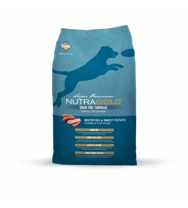 NutraGold Grain Free Whitefish & Sweet Potato (13.6kg)