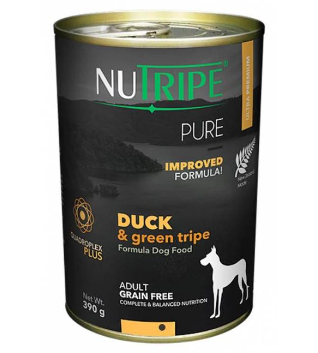 Nutripe Pure Duck & Green Tripe 390g