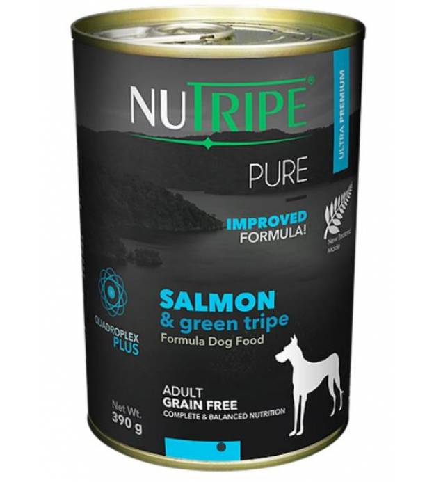 Nutripe Pure Salmon & Green Tripe 390g