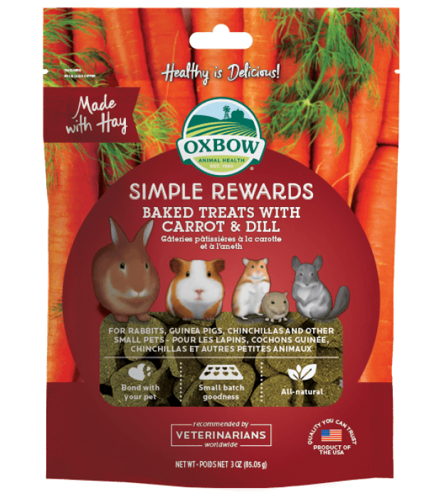 Oxbow Baked Treats With Carrot & Dill (3oz)