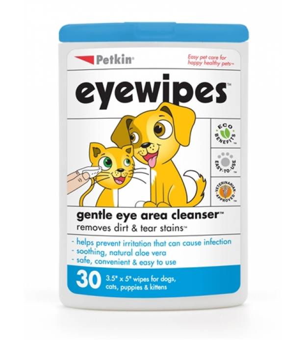 Petkin Eye wipes For Pet (30pcs)