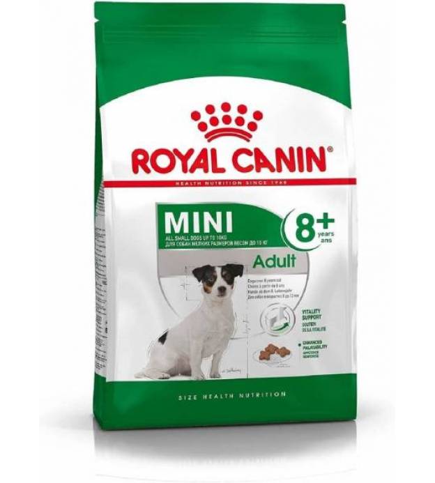 25% OFF: Royal Canin Mini Senior +8 Dry Dog Food (2kg)