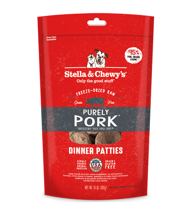 (3 for $138) Stella & Chewy’s Purely Pork Dinner Patt..