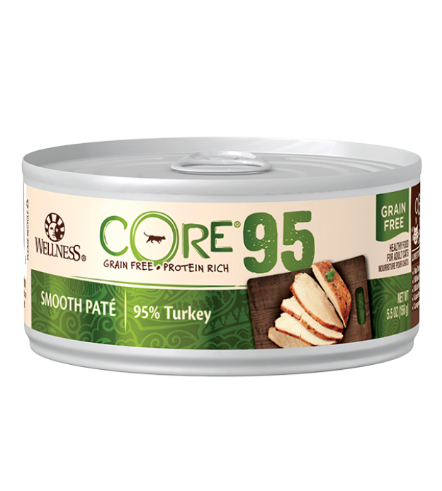 20% OFF: Wellness Core 95% Turkey Pate Canned Cat Foo..
