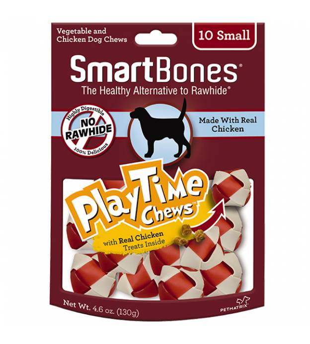 SmartBones PlayTime Chews Chicken Small/Medium